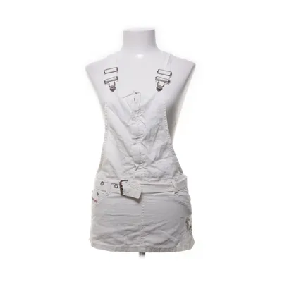 Denimspencer (Hvid) fra Diesel Bomuld, Linned