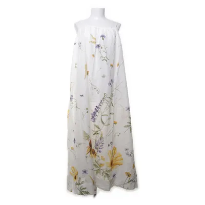 Maxikjole (Hvid, Flerfarvet) fra H&M Bomuld, Linned