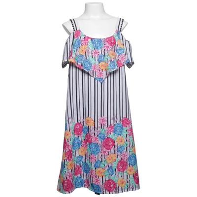 Dress (White, Black, Multicolored) from Wonder Nation Polyester