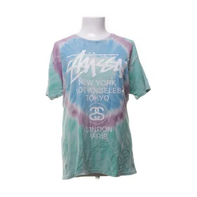 T-shirt (Rosa, Turkos, Blå) från Stüssy Bomull