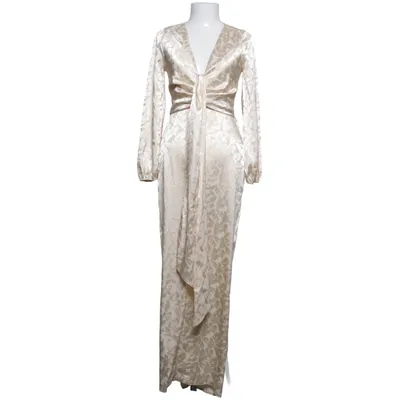 Långklänning (Beige) från Vesper Elastan, Polyester