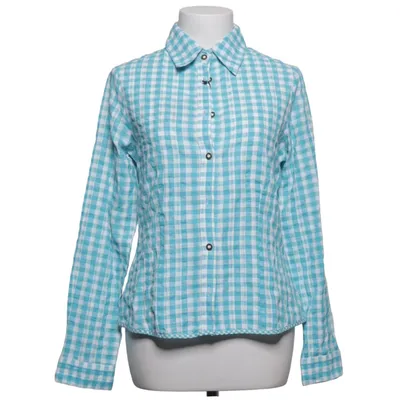 Chemise (Bleu, Blanc) de Stockerpoint Coton, Polyester