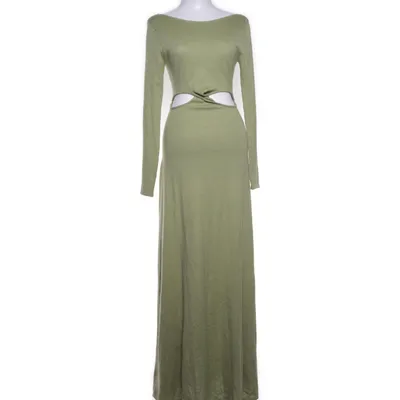 Långklänning (Grön) från Romee Strijd x NA-KD Akryl, Polyester