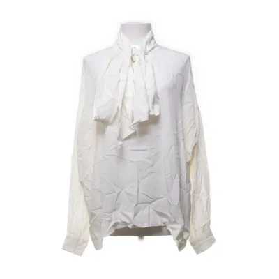 Knytblus (Vit) från Second Female Viskos