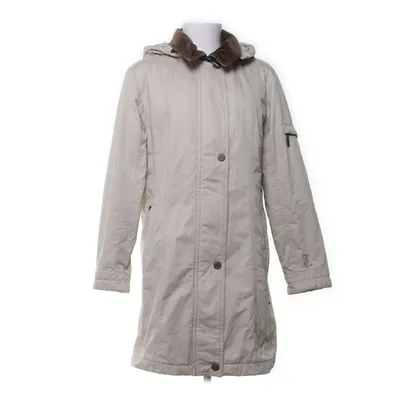 Vinterkappa (Vadderad med brun tweed och brunt foder) från Johan Skoglund Bomull, Polyamid, Polyester, Ull