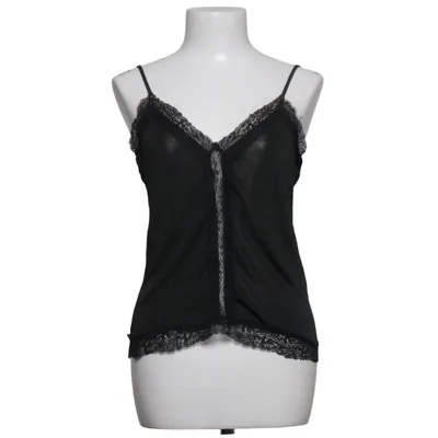 Tanktop (Zwart, Groen, Geel) van Zara Knit Polyamide, Viscose
