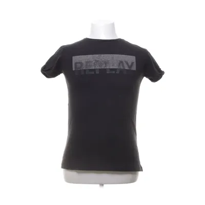 T-shirt (Zwart) van Replay Katoen