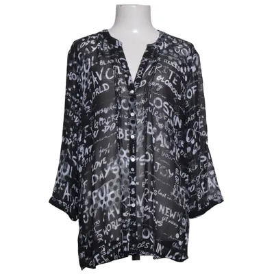 Blouse (Noir, Blanc) de Canda