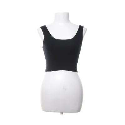 Crop top (Sort) fra Loulou Studio Elastan, Kashmir, Uld