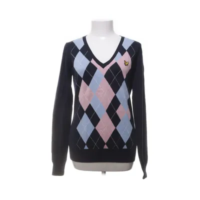 Pullover (Blauw, Meerkleurig) van Lyle & Scott Katoen