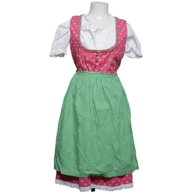 Dirndl (Pink, Green, White, Multicolored) from Waldschütz Cotton