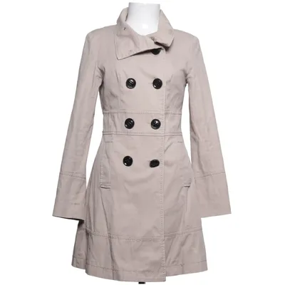 Trenchcoat (Beige) från Attentif Bomull, Elastan, Polyester