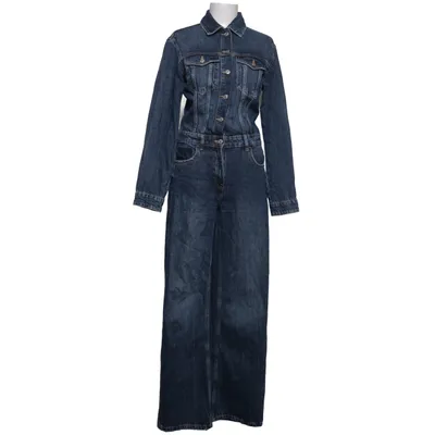 Jumpsuit (Blue) from Zara Cotton, Lyocell