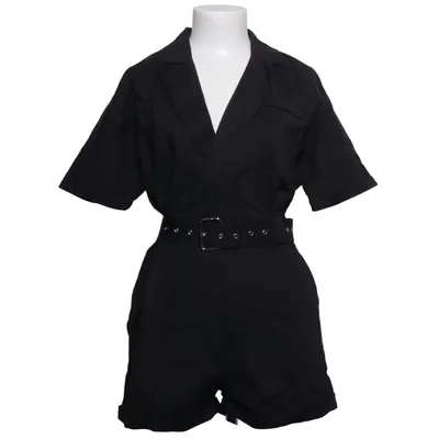 Skjortklänning (Svart) från WRSTBHVR Bomull, Elastan, Polyamid