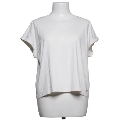 T-shirt (Blanc) de Aim'n Coton, Élasthane, Polyester