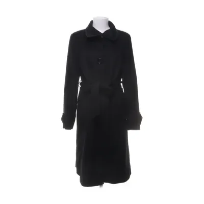 Coat (Black) from Ellen Tracy Acetate, Cashmere, Nylon