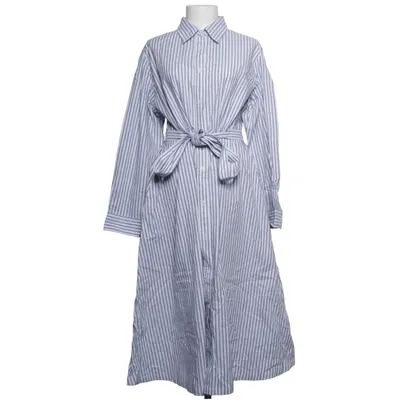 Blusenkleid (Blau, Weiß) von Uniqlo Baumwolle