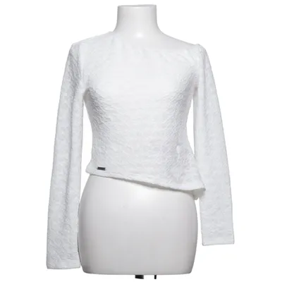 Crop top (White) from Missguided Elastane, Polyester
