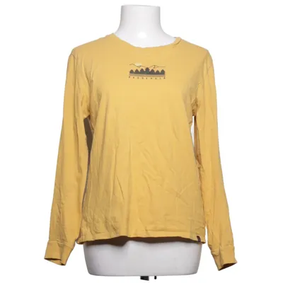 Långärmad t-shirt (Gul) från Passenger Ekologisk bomull, Återvunnen bomull