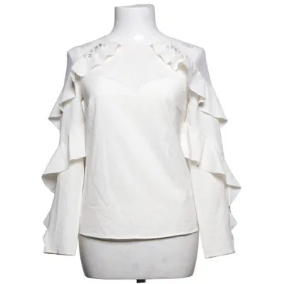 Blouse (White) from Love Republic Elastane, Polyamide, Polyester