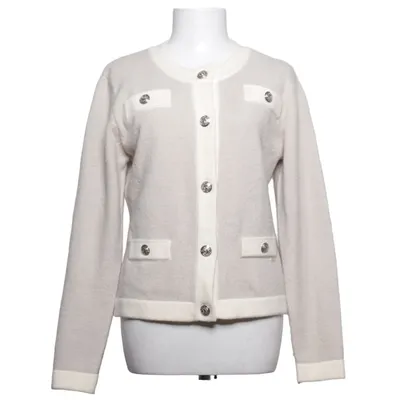 Kofta (Beige, Vit) från Holly & Whyte by Lindex Akryl, Alpackaull, Elastan, Polyamid, Polyester