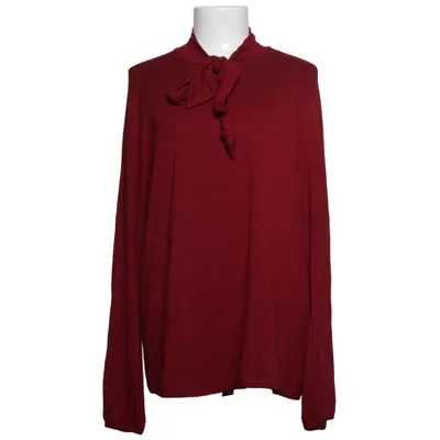 Blouse lavallière (Rouge) de Essentials Élasthane, Viscose
