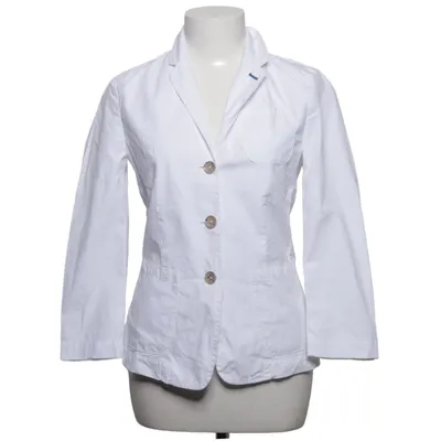 Blazer (White) from United Colors of Benetton Cotton