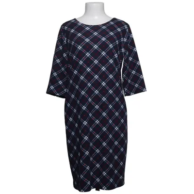 Dress (Blue, White, Red) from Adika Viscose