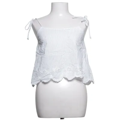 Tanktop (Wit, Blauw) van Divided by H&M Katoen, Polyester
