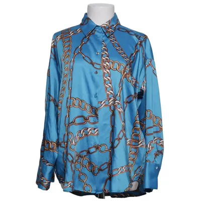 Blouse (Blue, Multicolored) from Zara Polyester