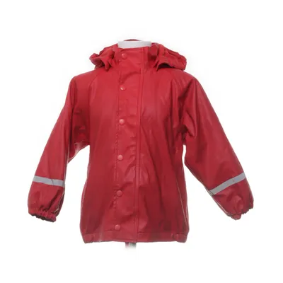 Regnjacka (Röd) från Lindex Kids Polyester, Polyuretan