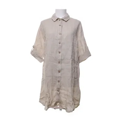 Skjortekjole (Beige) fra Marc Lauge Linned