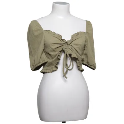 Crop top (Grøn) fra ASOS Design Elastan, Polyester