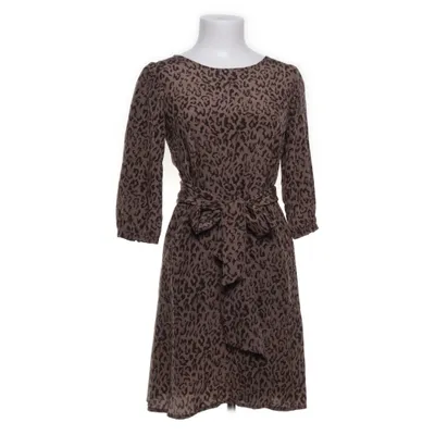 Dress (Beige, Black) from Greta Silk
