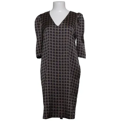 Klänning (Svart, Beige) från Cottonade Polyester