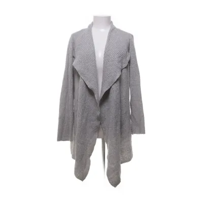 Cardigan (Gray) from Jean Pascale Acrylic, Elastane, Polyamide