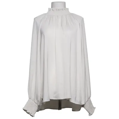 Blouse (White) from KappAhl Recycled polyester