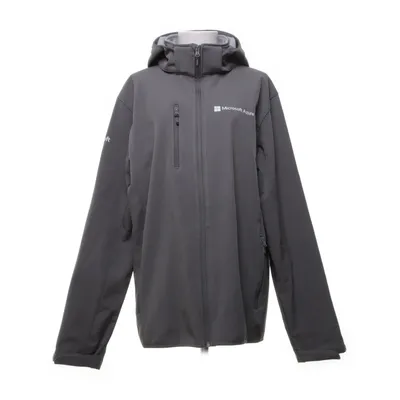 Softshell jacket (Grijs, Meerkleurig) van Microsoft Elastaan, Polyester