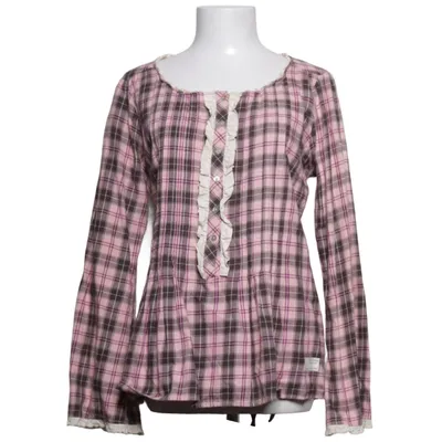 Blouse (Roze, Zwart, Wit) van Odd Molly Katoen