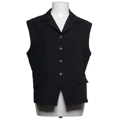 Kostuumgilet (Zwart) van Edith Polyester