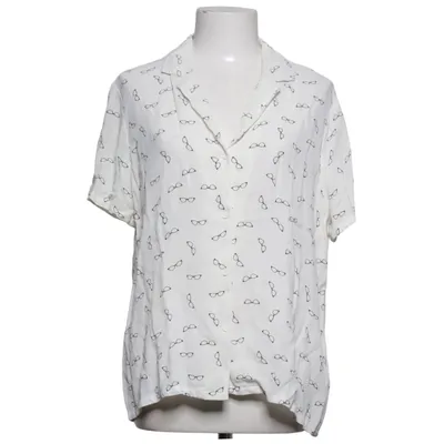 Korte mouwen shirt (Wit, Zwart) van Zilch Viscose