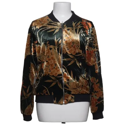 Bomberjack (Zwart, Groen, Geel) van Zara Basic Collection Acetaat