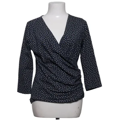 Blouse portefeuille (Bleu, Blanc) de Promiss