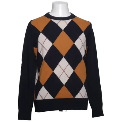 Sweater (Blue, Yellow, White) from Morris Tailoring Nylon, Wool