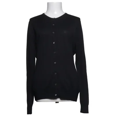 Cardigan (Black) from John Smedley Merino wool