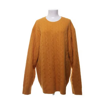 Trui (Oranje) van Uniqlo Acryl, Elastaan, Polyester, Wol