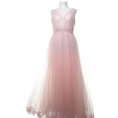 Evening gown (Pink) from Flowerby Charm's Polyester