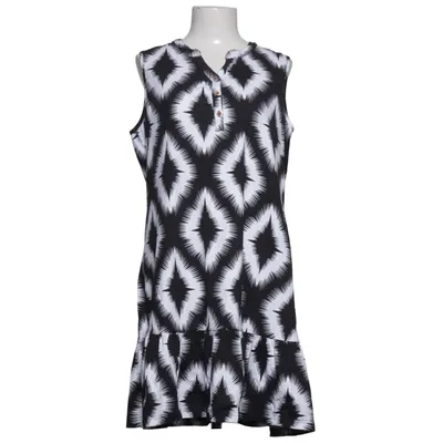 Jurk (Zwart, Wit) van BPC Bonprix Collection Katoen, Elastaan