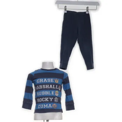 Pyjamas (Blå) från Nickelodeon Bomull, Polyester