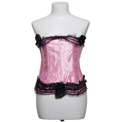 Corset (Pink, Black) Elastane, Polyester